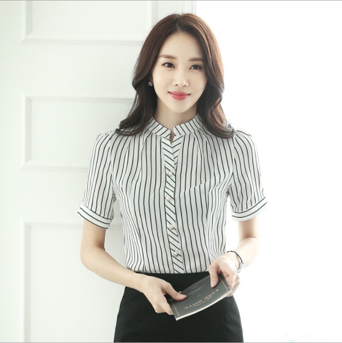 Sơ mi nữ kẻ sọc SM33