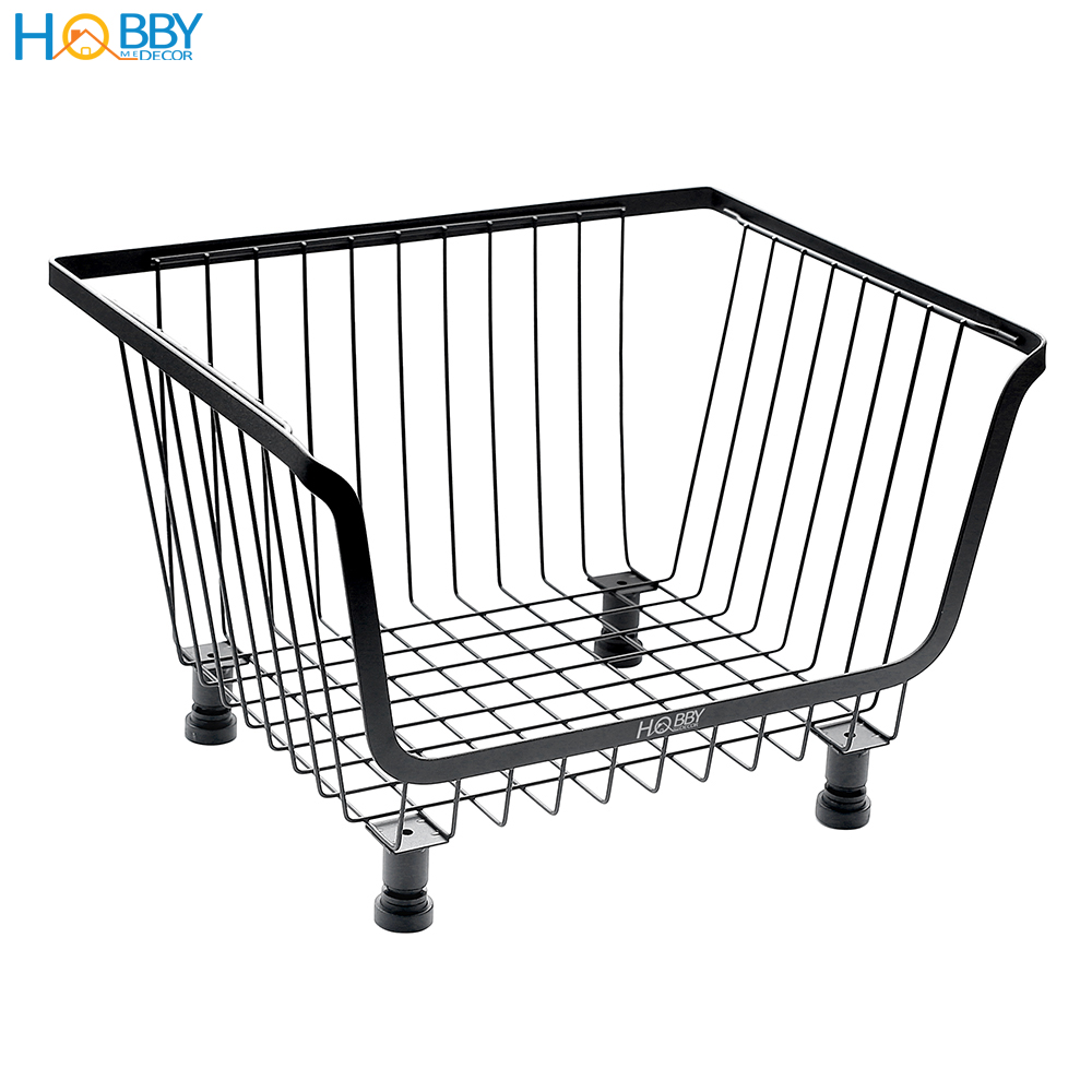 Kệ rổ đựng đồ nhà bếp đa năng nhiều tầng di động HOBBY Home Decor KRNT