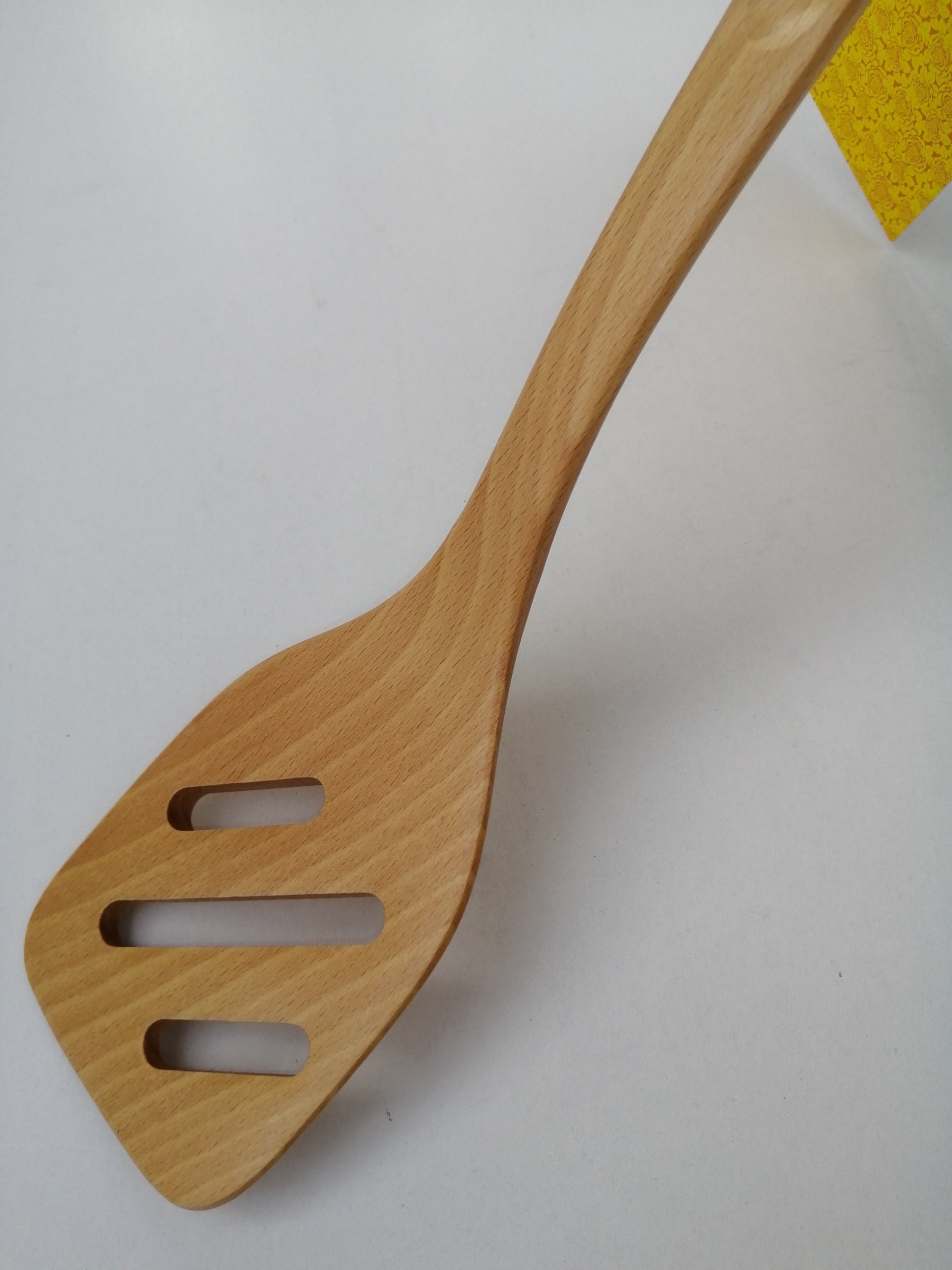 Sạn Xào 3 Rãnh Chiên Xào Thức Ăn - Sạn Gỗ TL39 Cán Dài  ( 35 x 8 cm ) - Đồ Gỗ Nhà Bếp Thương Hiệu Trường Sơn