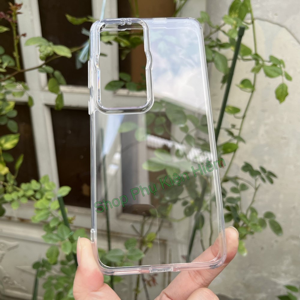Ốp lưng dành cho Huawei P60 Pro - P60 viền dẻo lưng giả kính