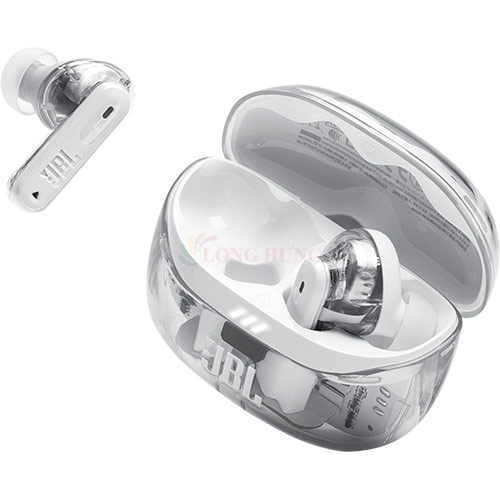 Tai nghe Bluetooth True Wireless JBL Tune Beam 2 Ghost - Hàng chính hãng