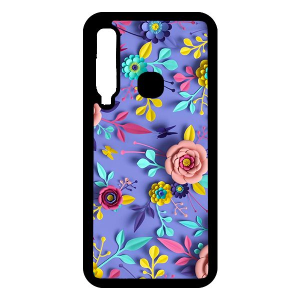 Ốp lưng cho Samsung Galaxy A9 2018 HOA HỒNG 4 - Hàng chính hãng