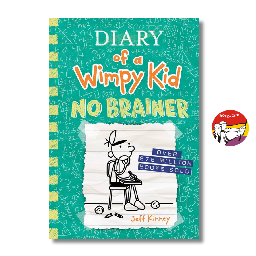Sách - Diary of a Wimpy Kid: No Brainer | Nhật ký Chú bé nhút nhát tiếng Anh / Sách Thiếu nhi