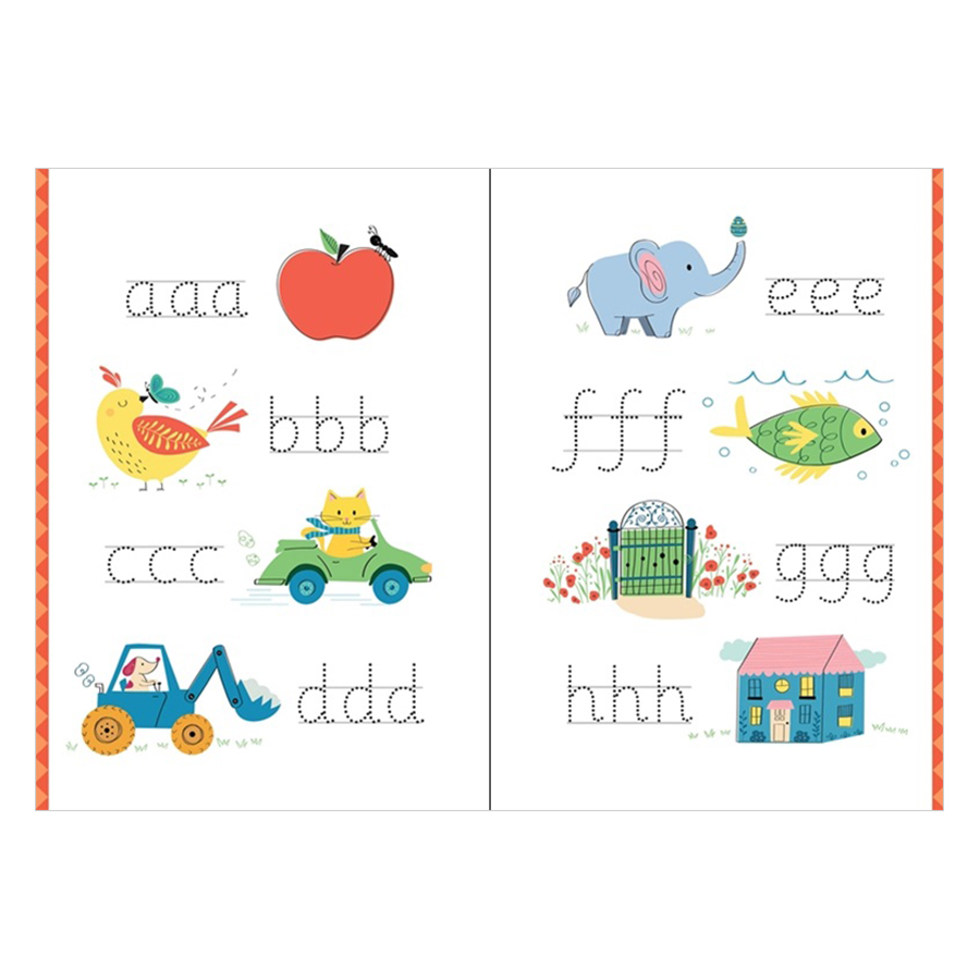 Usborne Little Wipe-Clean: Alphabet