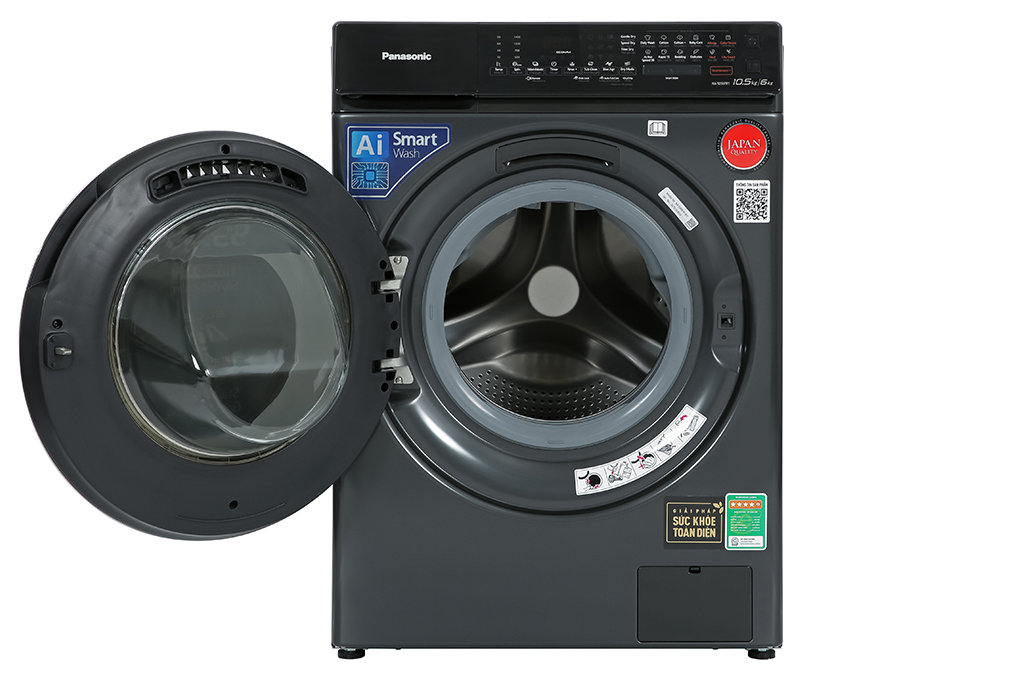 Máy giặt sấy Panasonic Inverter 10.5 kg NA-S056FR1BV - Hàng Chính Hãng - Chỉ Giao Hồ Chí Minh