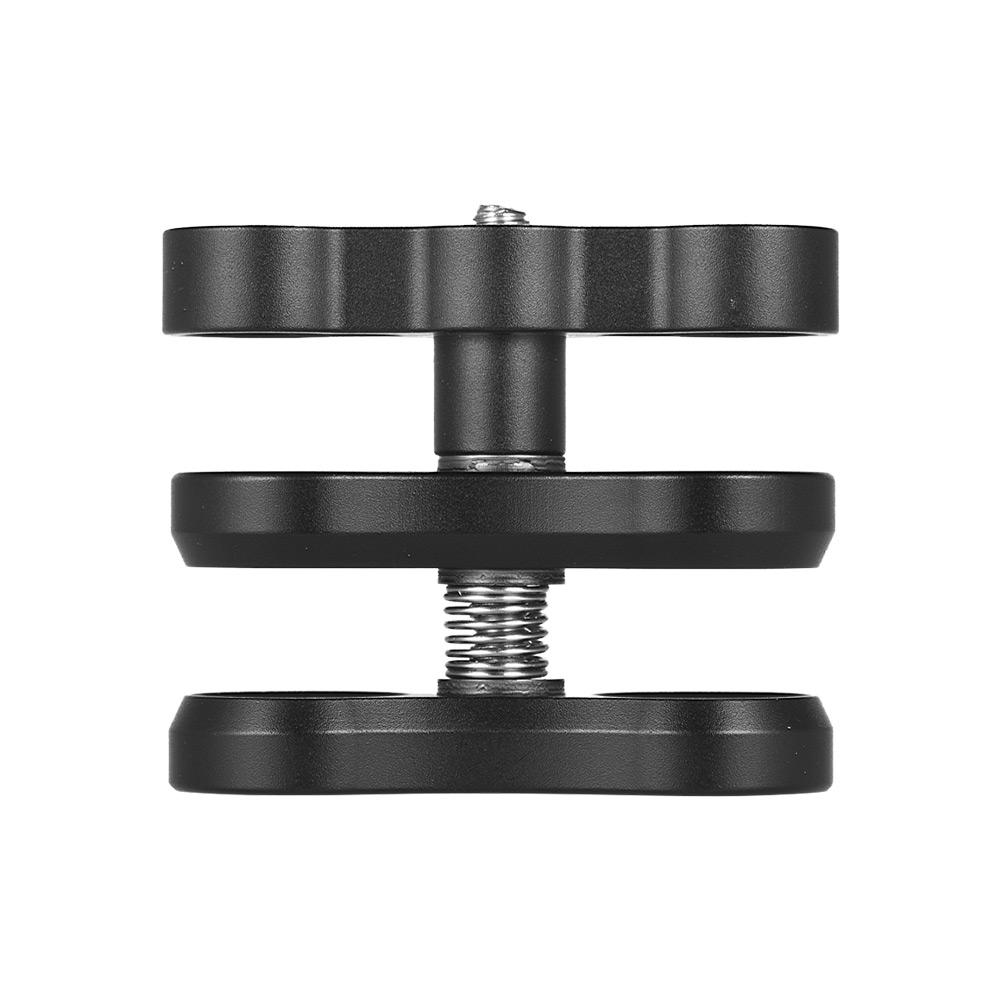 Giá đỡ kép để chụp ảnh dưới nước có hệ thống đèn lặn cho GoPro Action