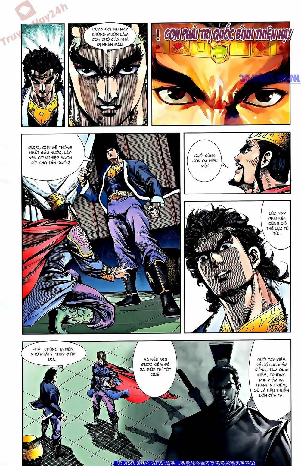 thiên tử truyền kỳ 2 - tần vương doanh chính chapter 53 12