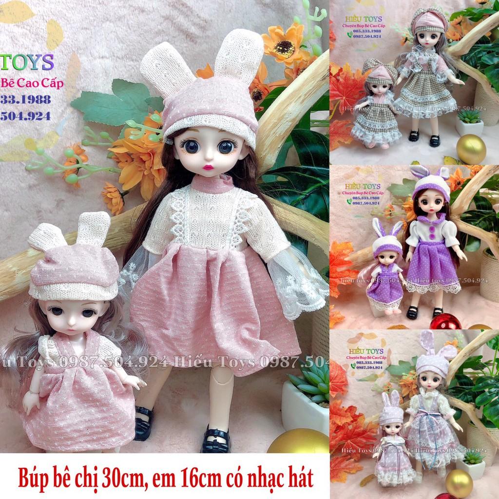 Búp Bê 30cm Có Khớp Có Nhạc Hát Vui Nhộn Hàng Cao Cấp Đồ Chơi Cho Bé Gái Giao Màu Ngẫu Nhiên