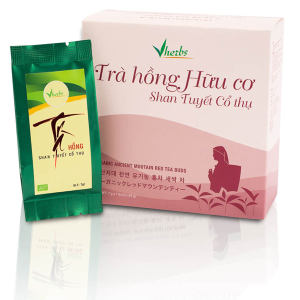 Trà Hồng Hữu Cơ Shan Tuyết Cổ Thụ (Trà Búp)