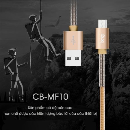 Dây cáp sạc nhựa chống đứa MF100