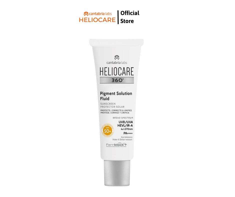 Kem chống nắng Heliocare 360° Pigment Solution Fluid SPF - Bảo vệ vượt trội