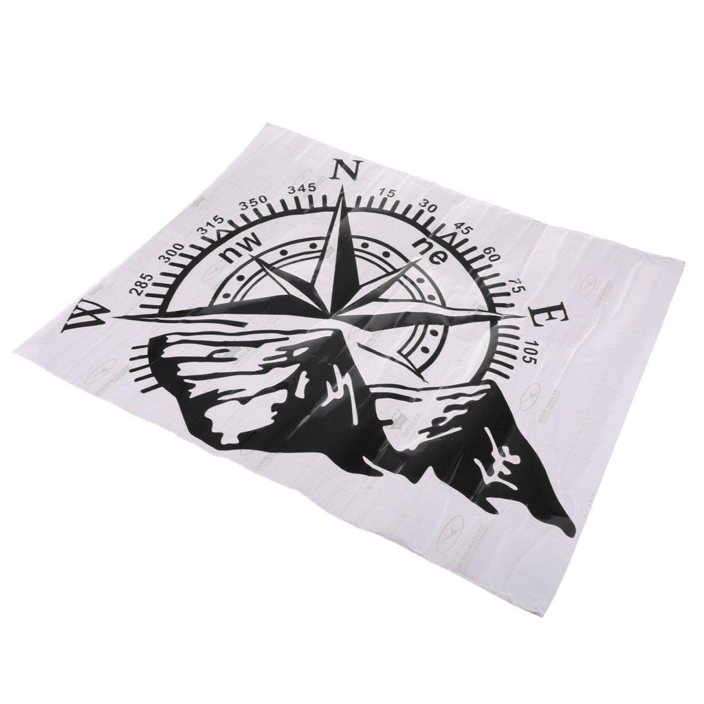 Truck Boat Exterior Body Windshield Reflective Sticker Decal