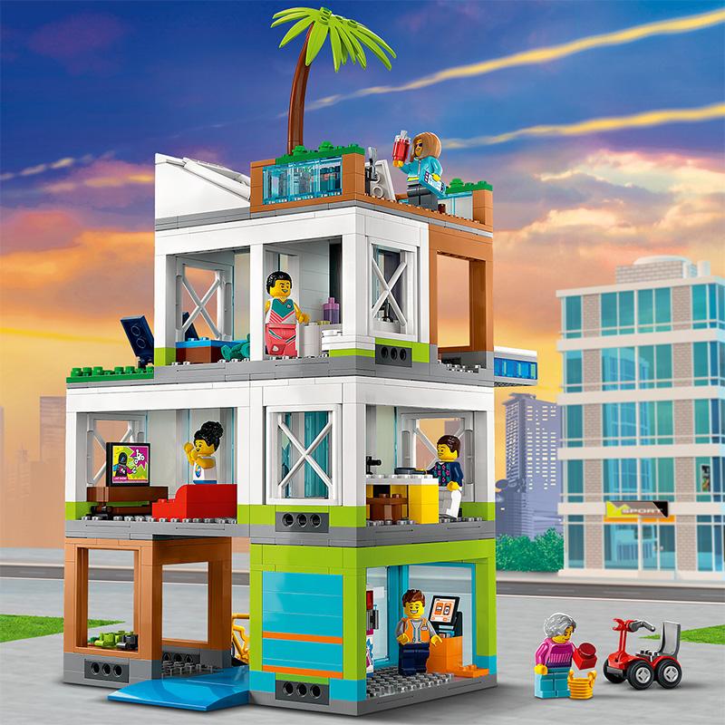 Đồ Chơi Lắp Ráp Căn Hộ Thành Phố Lego City 60365 (688 chi tiết)