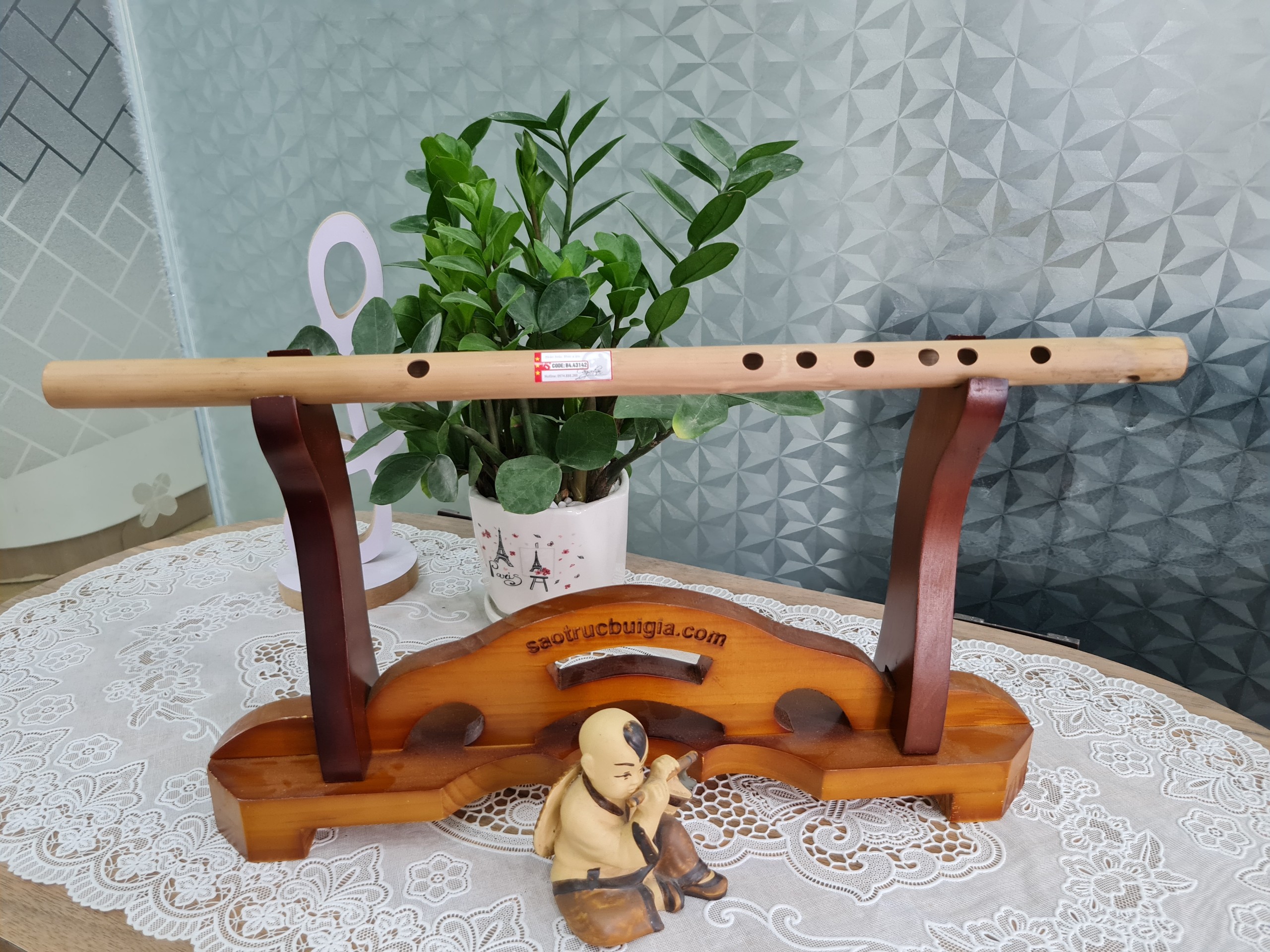 Sáo Trúc  VS3 Tone Si Bình  Nứa Bắc - Sáo Trúc Bùi Gia