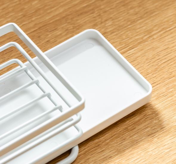 Kệ Đựng Dụng Cụ Nhà Bếp, Nhà Tắm Thiết Kế Theo Phong Cách Nhật, Có Thể Tháo Rời, Để Bàn Tiện Dụng-Tiết Kiệm Không Gian