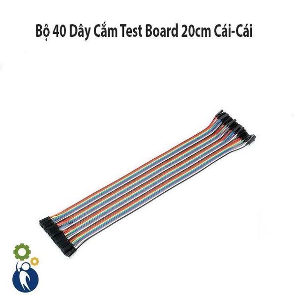 Bộ 40 Dây Cắm Test Board 20cm