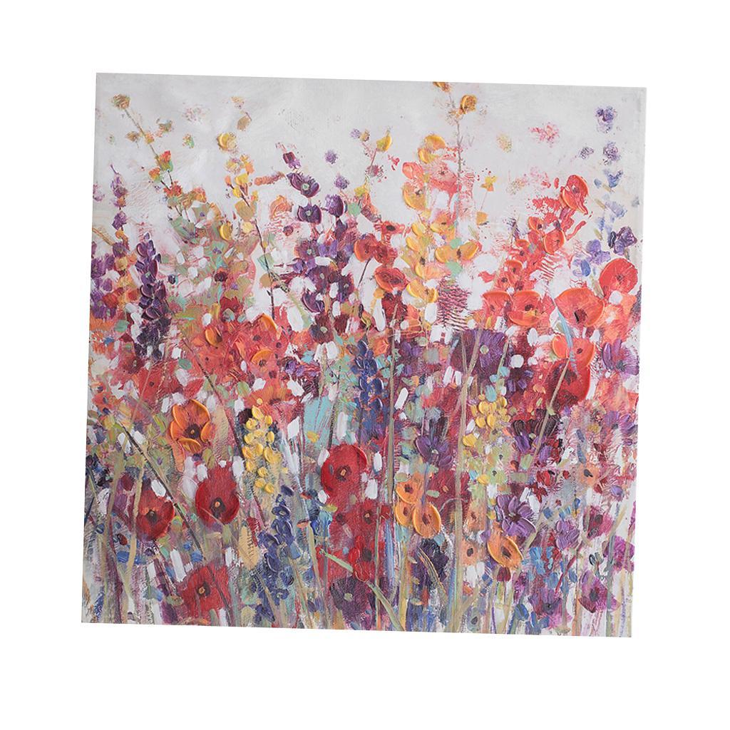 Self-adhesive Abstract Plant Flower Decorative Wall Sticker for Home Decor