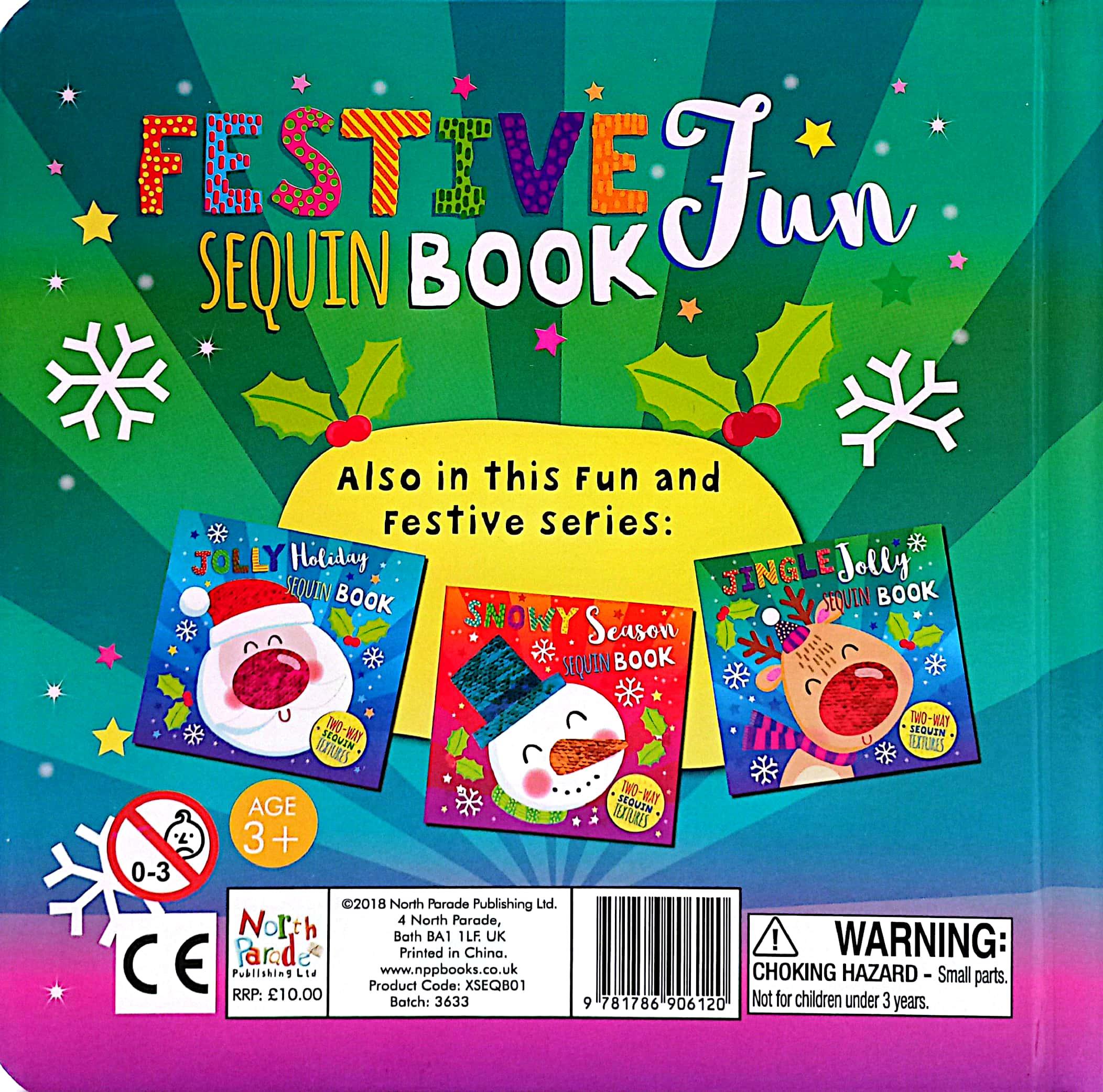 Festive Fun Sequin Book