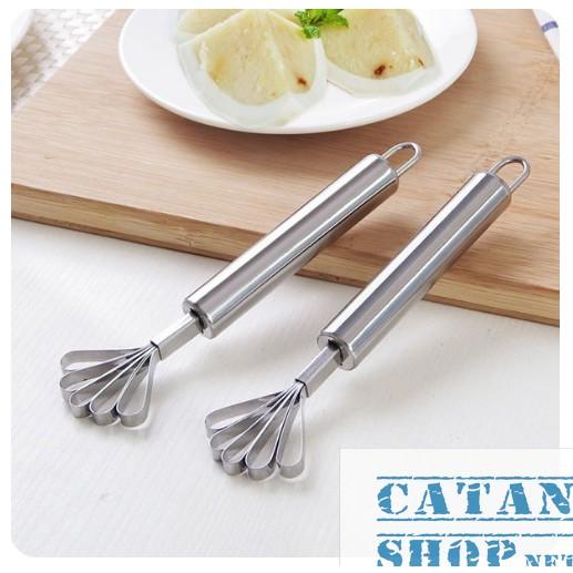 Dụng cụ đánh vảy cá siêu tiện dụng, Cây nạo dừa đa năng bằng thép không gỉ-GD475-DanhVayCa