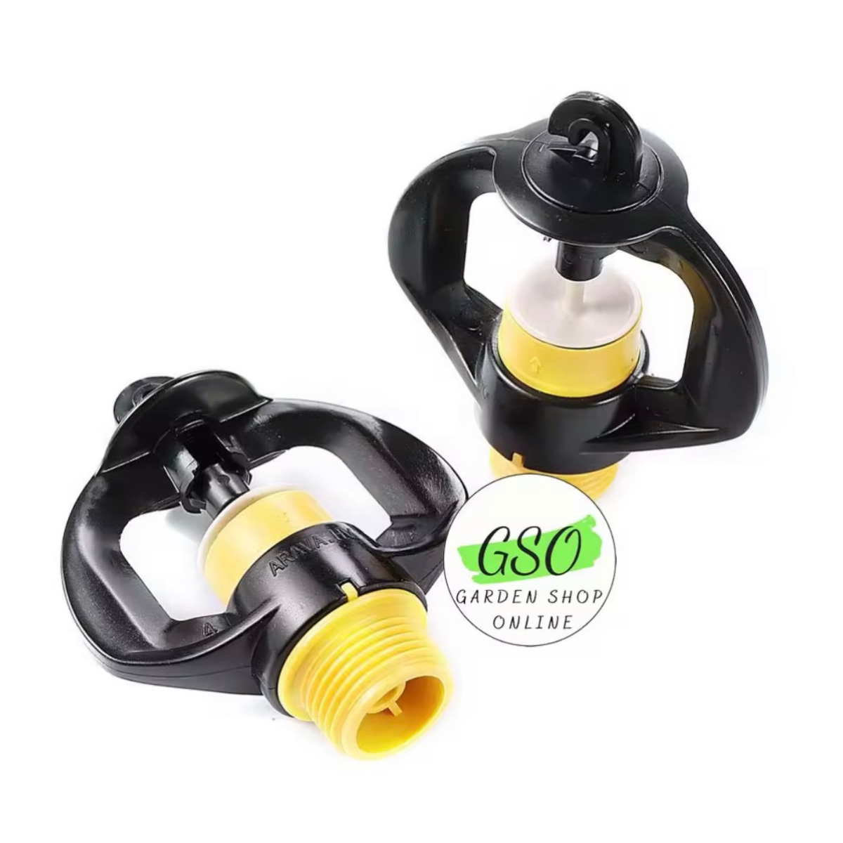 Bộ 10 Béc tưới xòe phun mưa hạt nhỏ chân ren 17mm ứng dụng tưới công viên, cảnh quan, sân vườn, cây cảnh.
