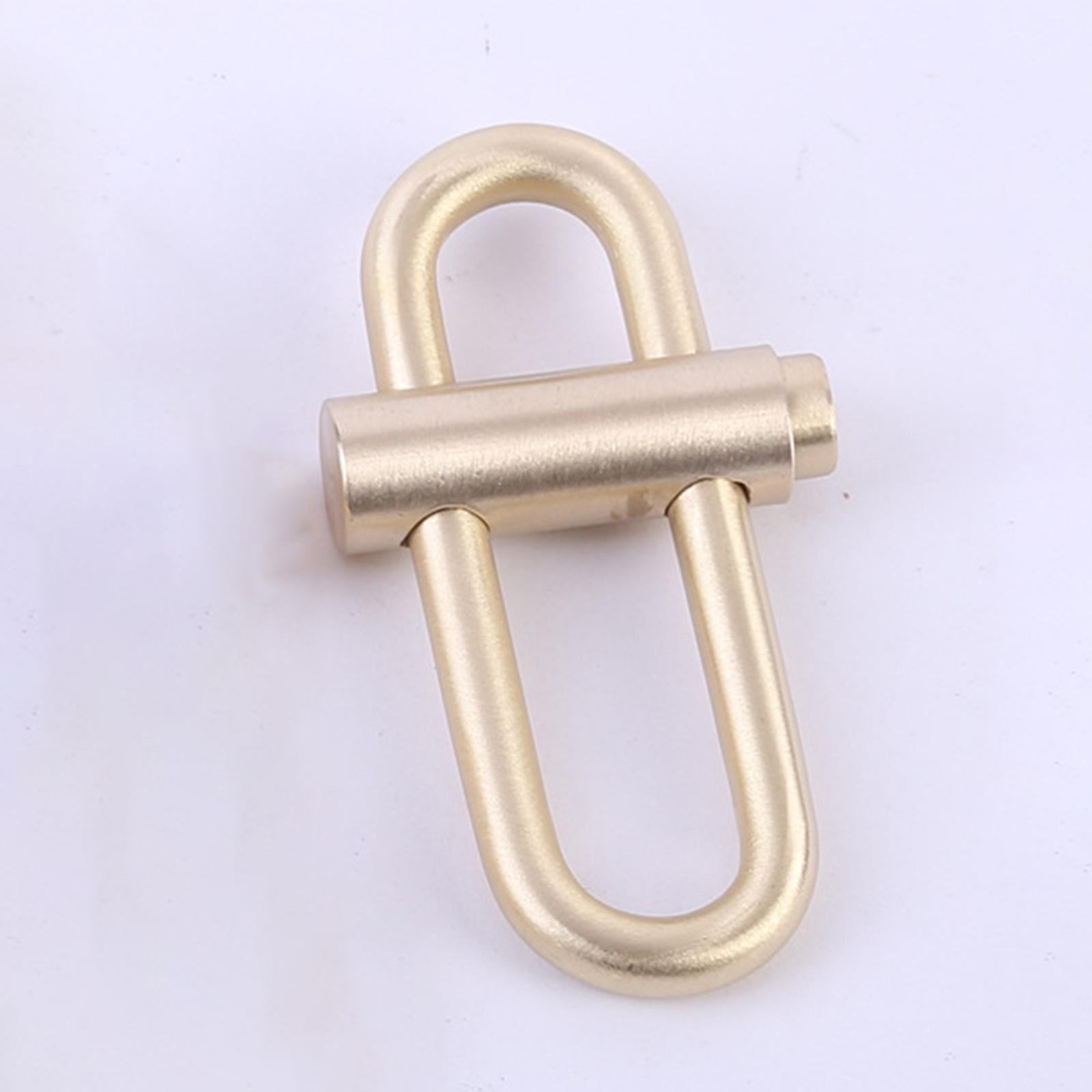 Metal Car Key Rings Quick Release Keychain Multifunction Car Key Clips for Backpacking Camping