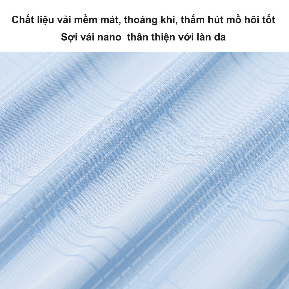 Áo Sơ Mi Nam Ngắn Tay (4SMCC006XAH)   Hoạ Tiết Caro Chìm, Phom  Bodyfit  Trẻ Trung,Thanh Lịch, Vải  Polyspun Cao Cấp Thoáng Mát,Mềm Mịn Hàng Chính Hãng BILUXURY