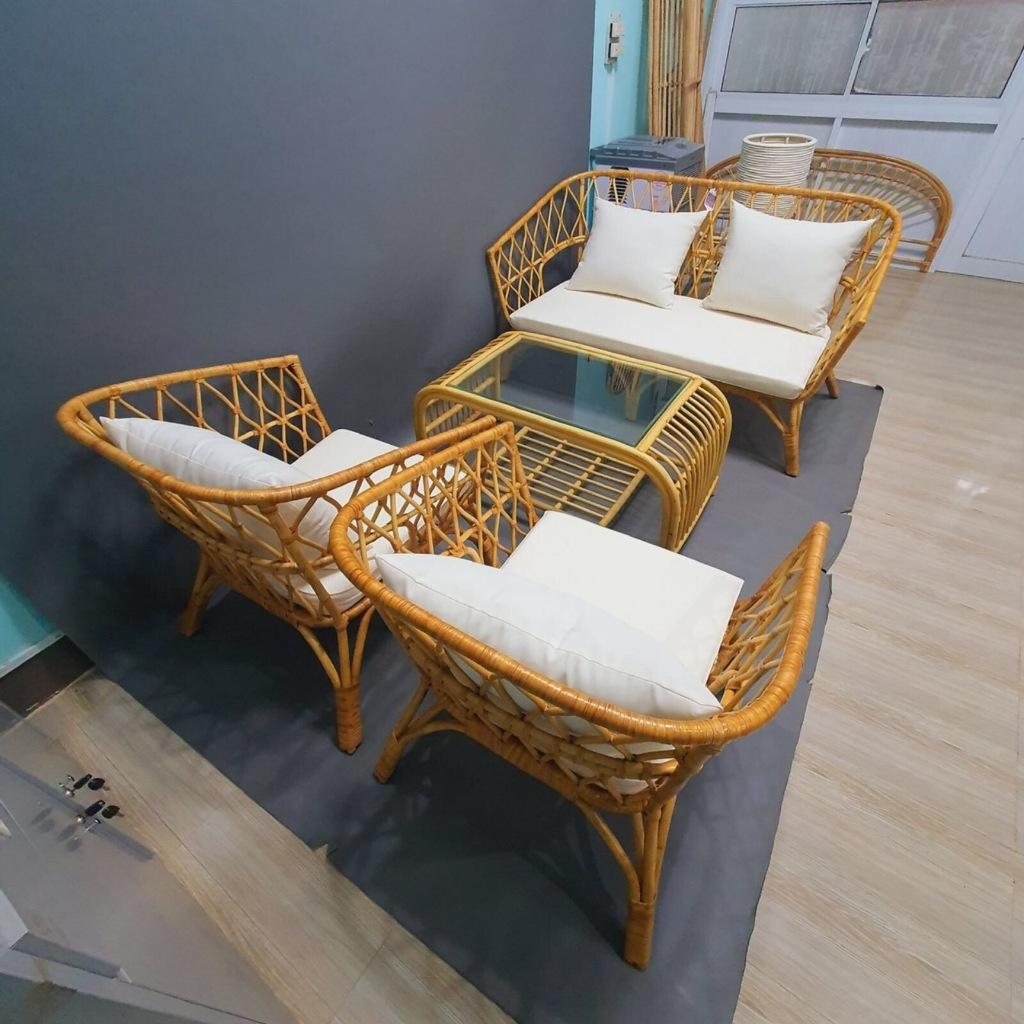 Ghế mây Đơn -Sofa đơn mây- Ghế mây trang trí. Ghế amrchair