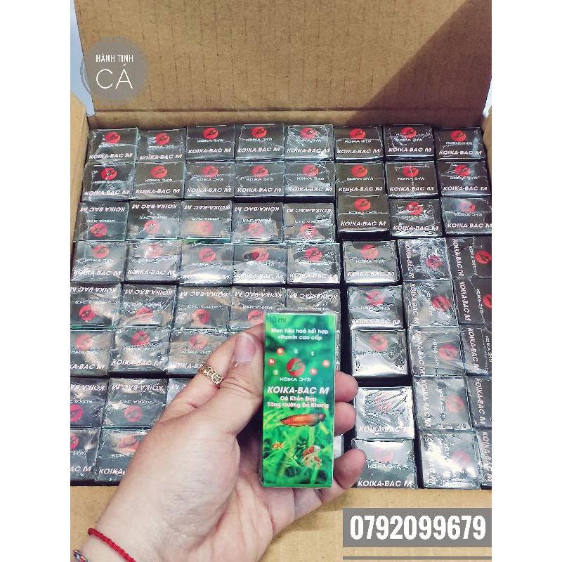 Vi Sinh KOIKA BAC+, Clear, PSB Giảm PH, Vitamin cho cá tôm tép cảnh