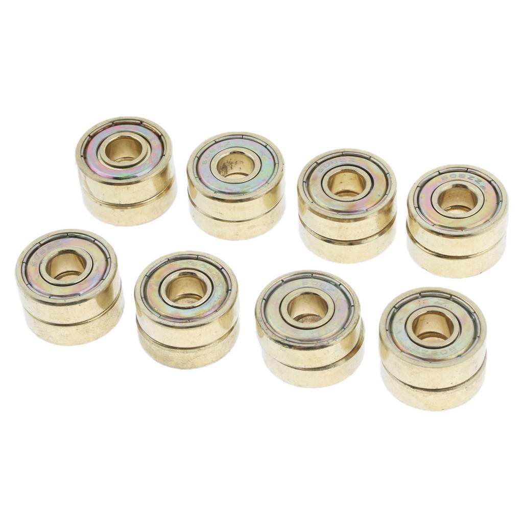 16x 608 ZZ Super Fast Skate Board, Scooter, Inline and Roller Skate Bearings