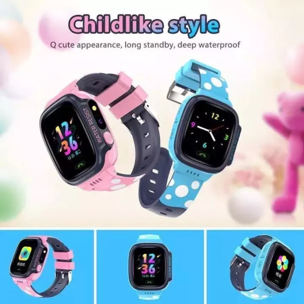 Đồng hồ thông minh trẻ em định vị chính xác cao KKtick SmartWatch CY92 nhiều chức năng, lắp sim nghe gọi 2 chiều, cảm ứng dễ sử dụng, tiếng Việt, camera, đèn pin, có Wifi, pin khỏe, tiêu chuẩn chống nước, thiết kế hiện đại - hàng nhập khẩu