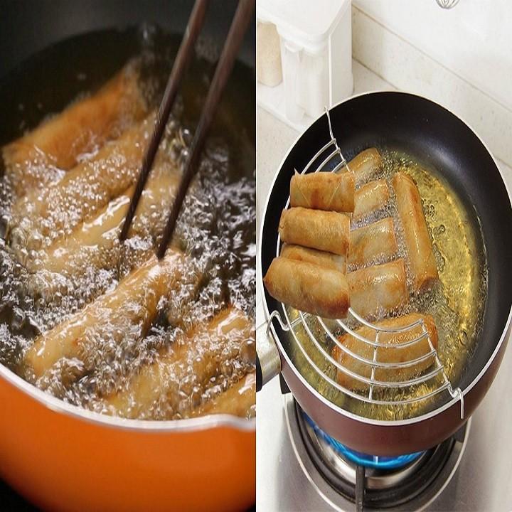 Gác chảo ráo mỡ hàng mới về