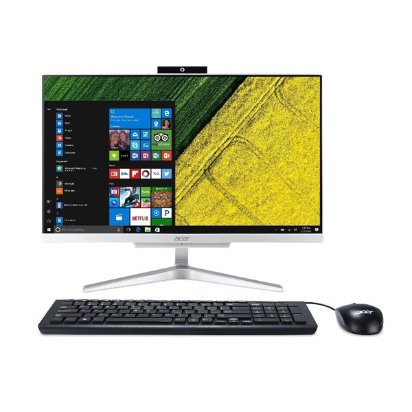 PC Acer Aspire AIO C22-865 i3-8130U / 4GB / 1TB / 128GB SSD / 21.5&quot; FHD / WL / K+M / Win10 (DQ.BBRSV.004) - Hàng chính hãng