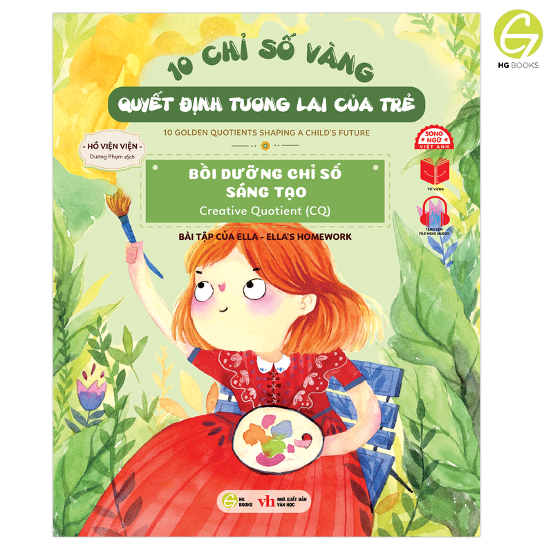 Sách Song Ngữ: 10 Chỉ Số Vàng Quyết Định Tương Lai Của Trẻ tặng Kèm File nghe audio