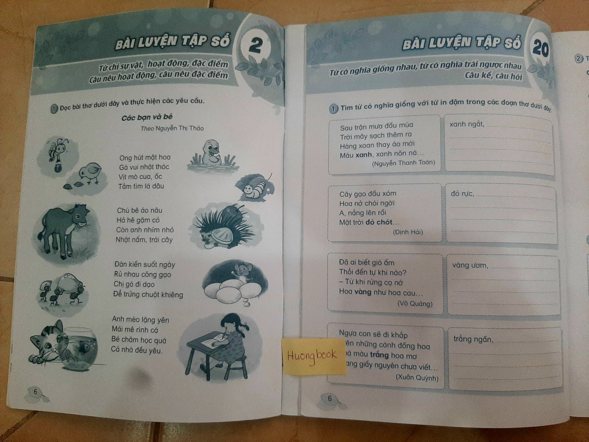 Sách - Combo Vở luyện từ và câu lớp 3 - tập 1 + 2 ( theo chương trình giáo dục phổ thông 2018 )