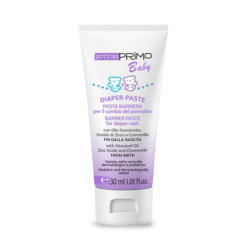 Kem Bôi Hăm Cho Bé DottorPrimo Diaper Paste - Ngừa Hăm Bỉm Tã, Lành Vết Hăm Đỏ, Dưỡng Da Cho Bé (Tuýp 30ml)
