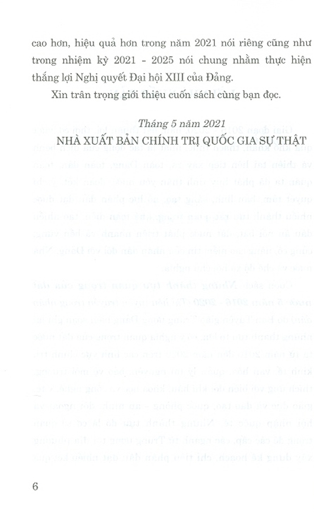 Những Thành Tựu Quan Trọng Của Đất Nước - 5 Năm 2016-2020 (Tài Liệu Tuyên Truyền Trong Nhân Dân)