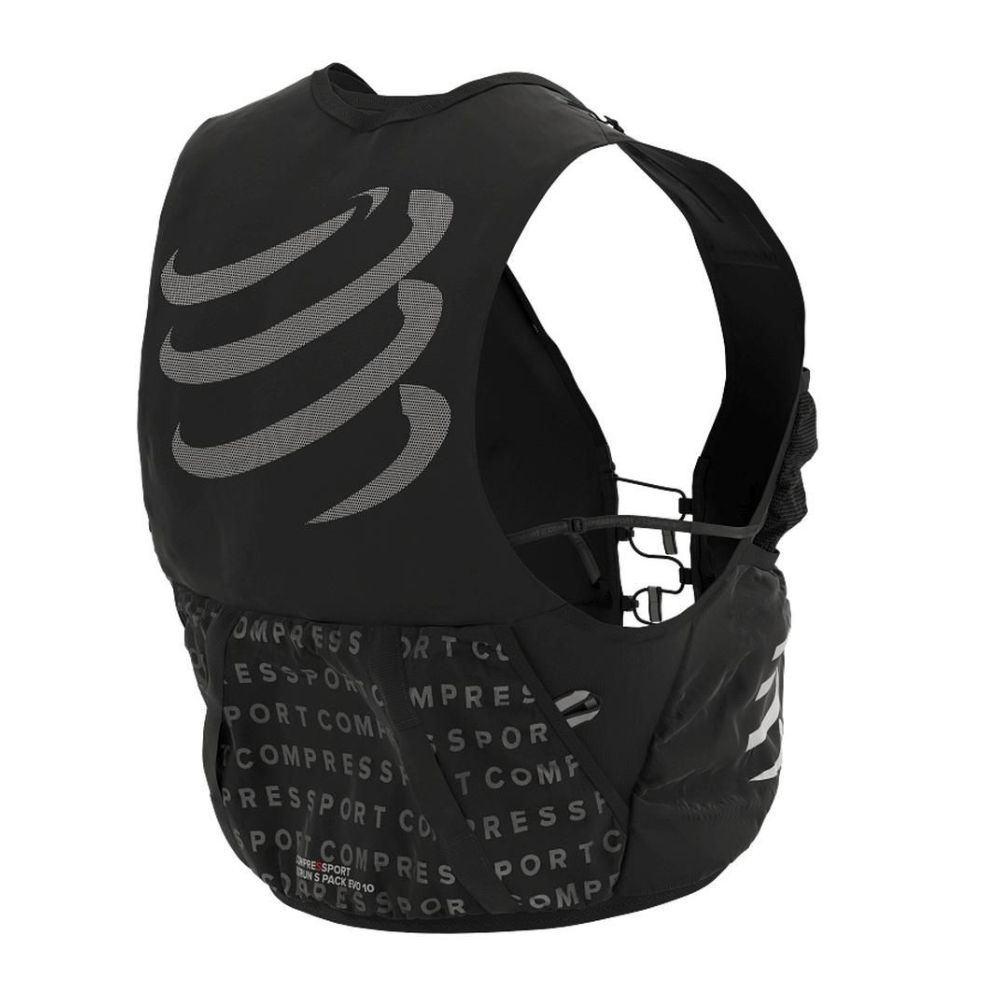 Vest Nước Chạy Trail Compressport UltRun S Pack Evo 15 Black Black