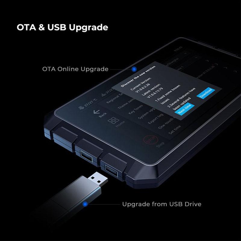 Creality Ban Đầu Sonic Pad 7 Inch RAM 2G ROM 8G 64 Bit Klipper Miếng Tăng Tốc Độ In Mô Hình thời Gian Thực Xem Trước Bản Nâng Cấp Mới