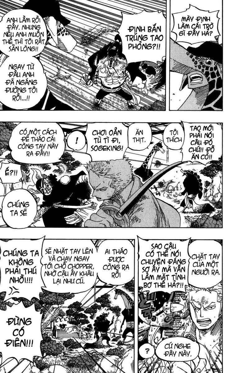 đảo hải tặc - one piece chapter 406 8