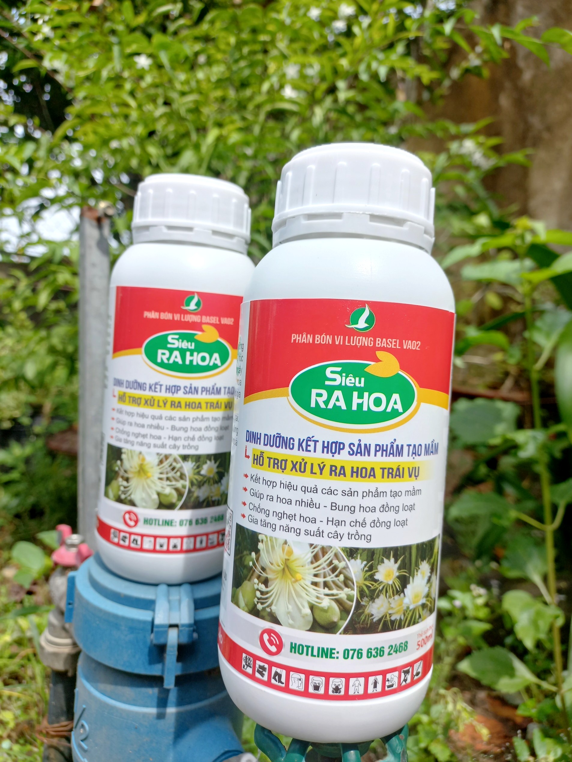 PHÂN BÓN GIÚP CÂY RA HOA ĐỀU VÀ ĐỒNG LOẠT, ĐÁNH THỨC MẦM NGỦ HIỆU QUẢ - SIÊU RA HOA 500ML