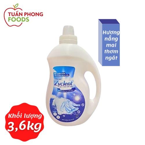 Nước giặt hương nắng mai thơm ngát 3,6kg