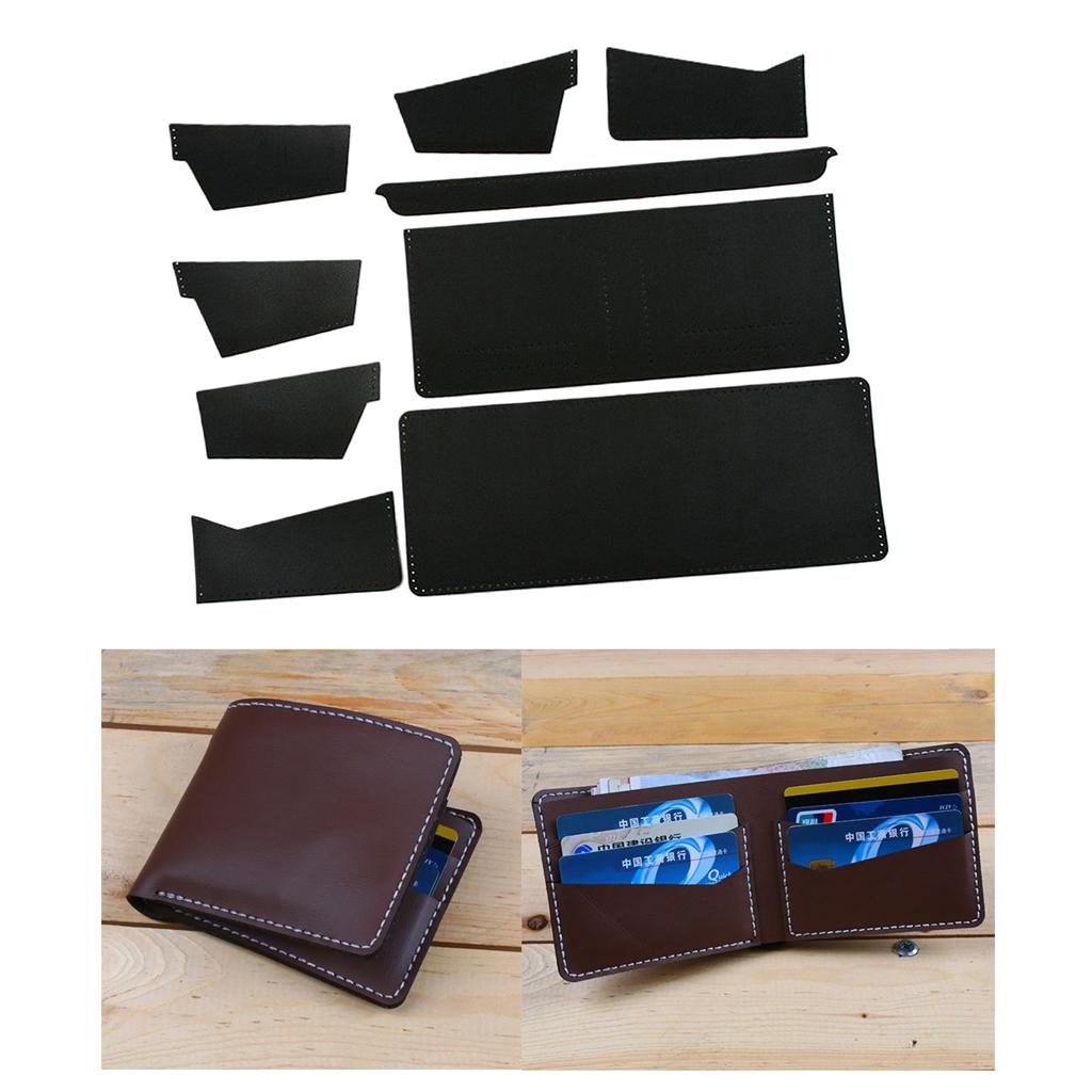 DIY Synthetic fiber Purse Kit Synthetic fiber Set Wallet Purse Making Black