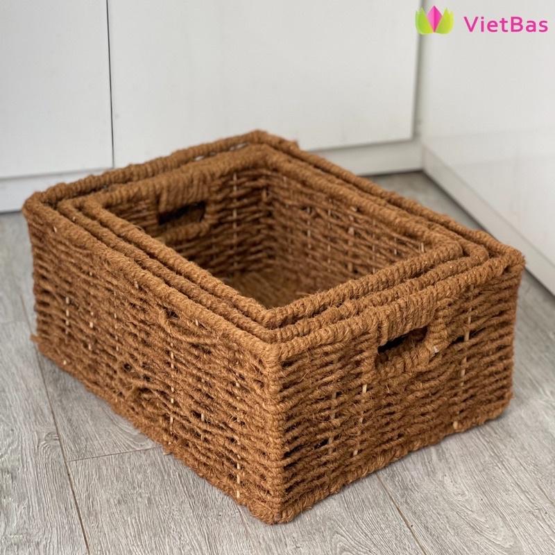 Hộp chữ nhật chất liệu đai