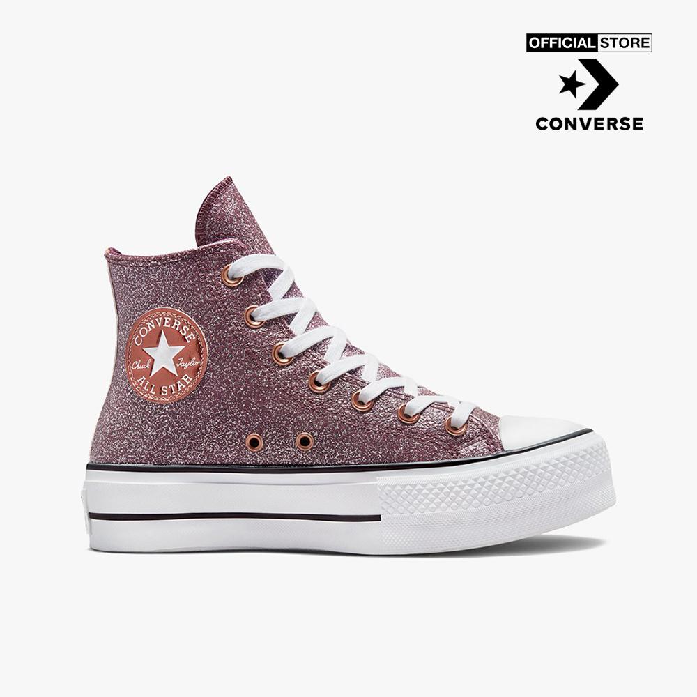 CONVERSE - Giày sneakers cổ cao nữ Chuck Taylor All Star Lift A03240C