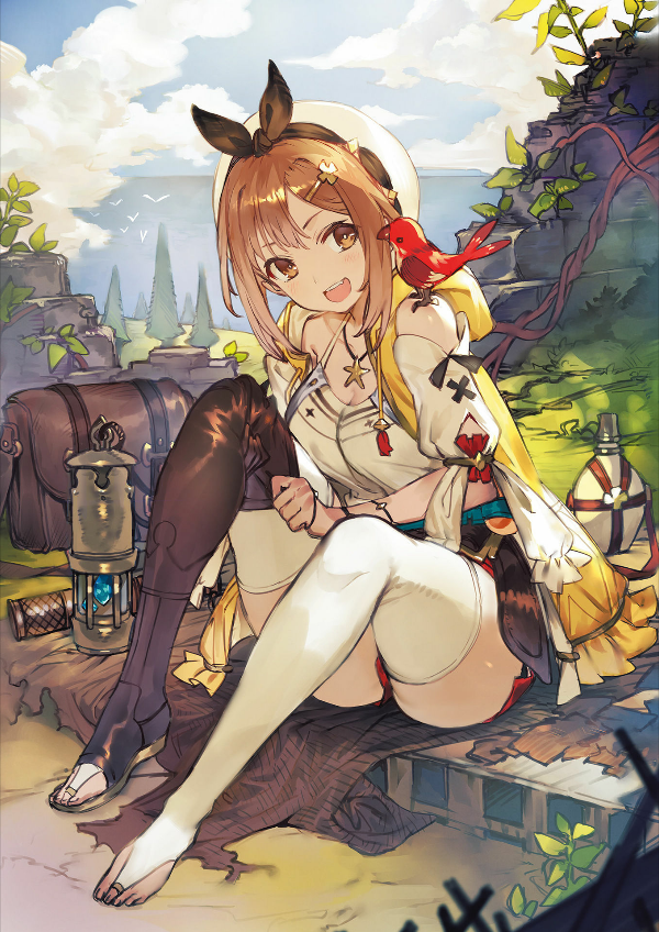 Atelier Ryza: Ever Darkness &amp; The Secrect Hideout Official Visual Collection (Japanese Edition)