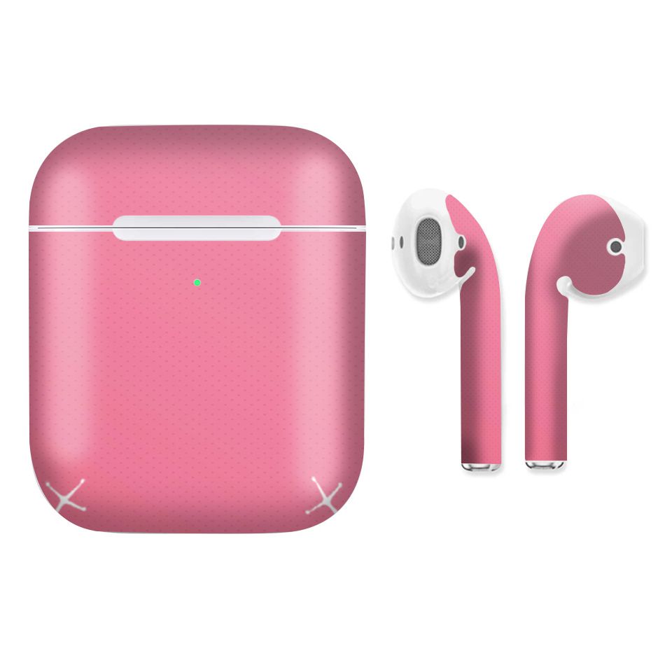 Miếng dán skin chống bẩn cho tai nghe AirPods in hình thiết kế - atk325 (bản không dây 1 và 2)