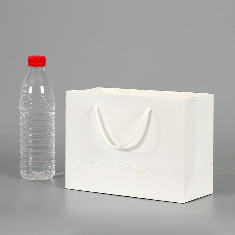 Túi Kraft, Túi giấy Cocher đựng quà tặng cao cấp màu trắng dày C250 và dẻo dai loại 1