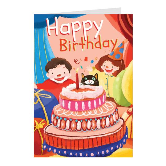 Thiệp sinh nhật Birthday - Thiệp Greenwood 10x15cm - BD53