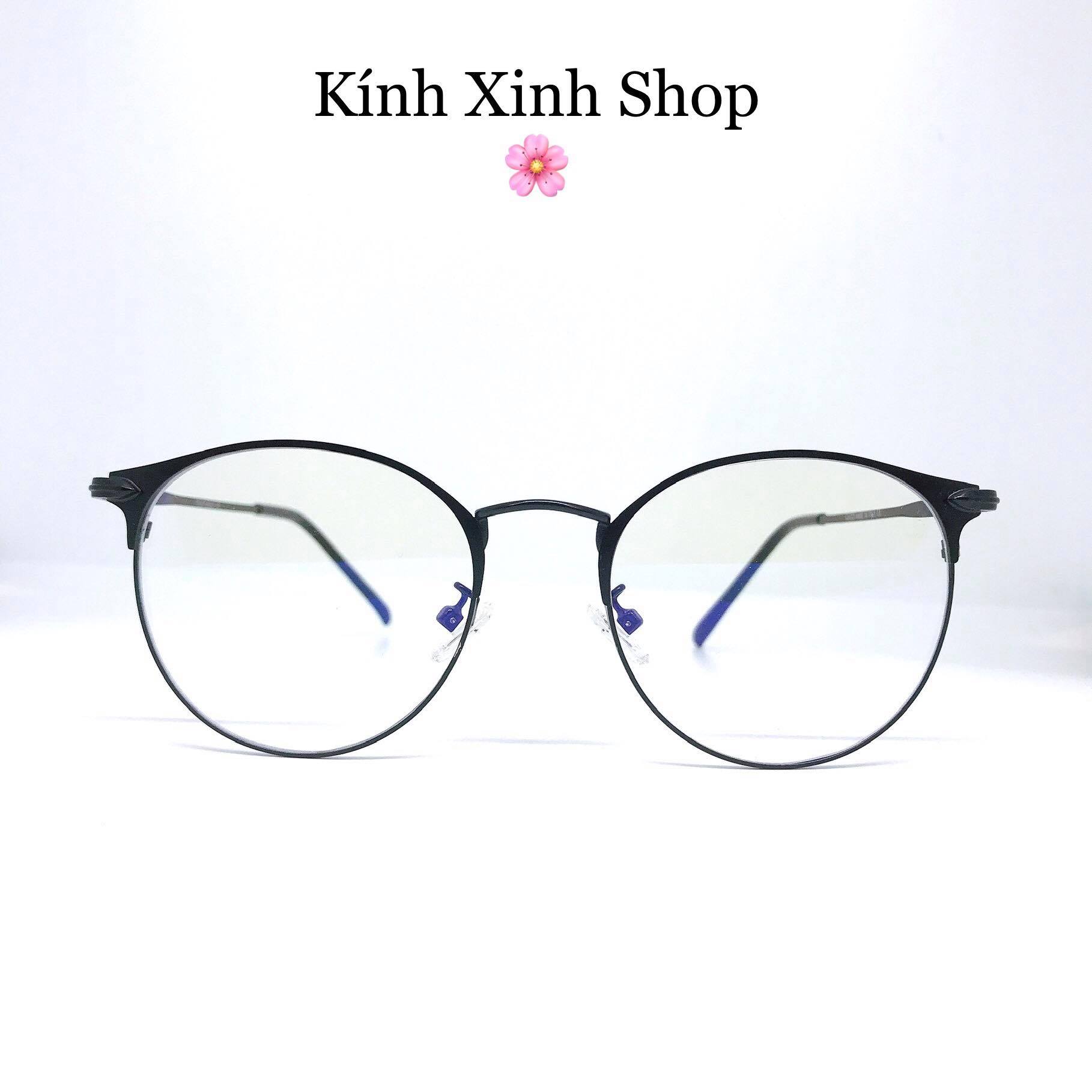 Gọng kính cận, Kính giả cận Mắt tròn cao cấp cho Nam và nữ