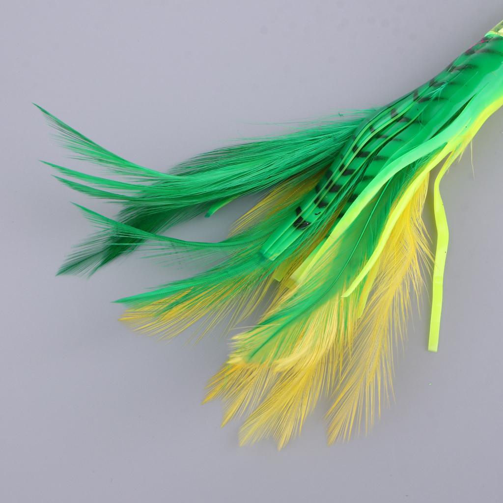 2pcs 14cm Octopus Squid Skirt Lure Bait Saltwater Soft Fishing Lures